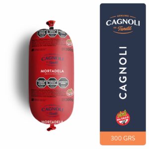 MORTADELA CAGNOLI MINI PIEZA X 300 GR. (UNIDAD)